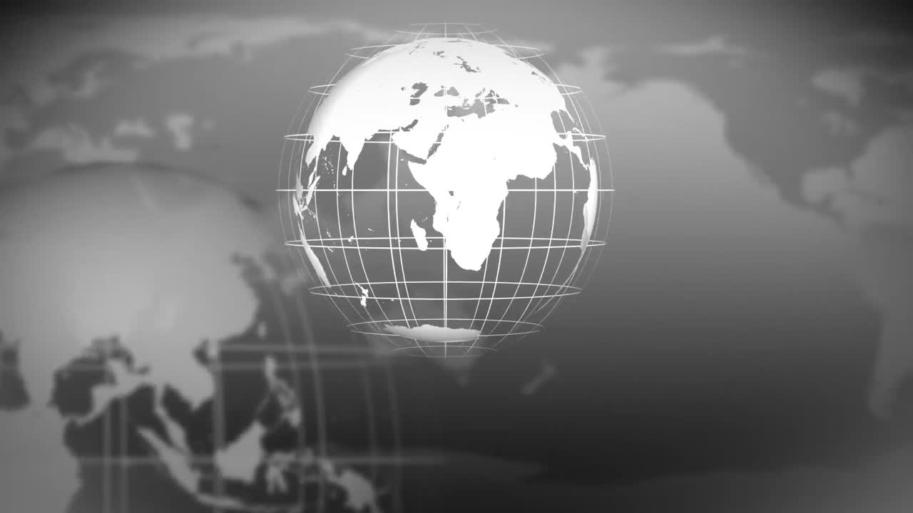 globo en 3d en rotación