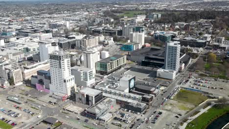 Centro-De-La-Ciudad-De-Christchurch,-Nueva-Zelanda