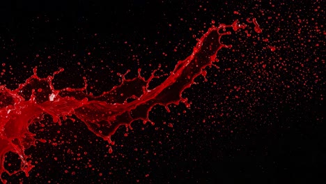 dynamic red liquid splash captured in stunning detail against a dark background, showcasing the powerful movement and vibrancy of the flowing element
