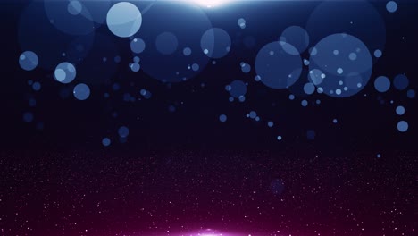 particles blue pink event game trailer titles cinematic concert stage background loop