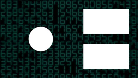 número aleatorio card de finalización pantalla de finalización gráficos de movimiento
