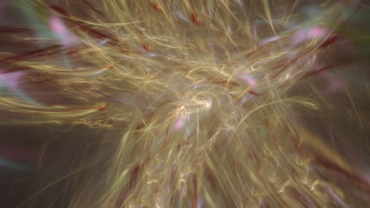 las líneas marrones de trigo borrosas se arremolinan y giran alrededor del centro sin problemas para una presentación atractiva o un fondo de video