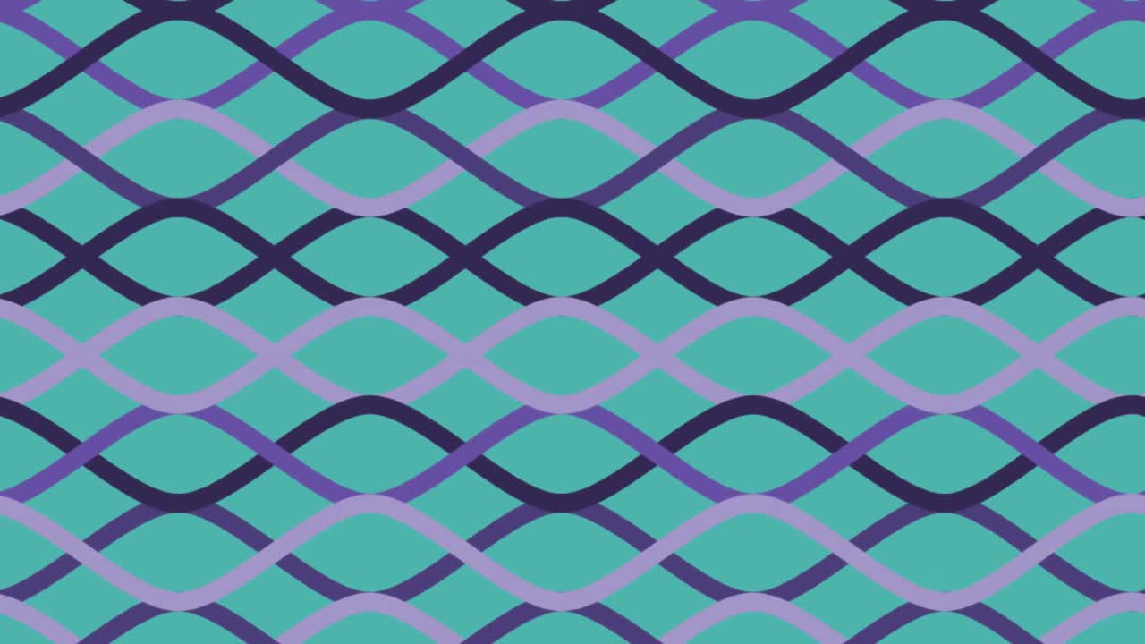 animación de un patrón geométrico sobre un fondo púrpura