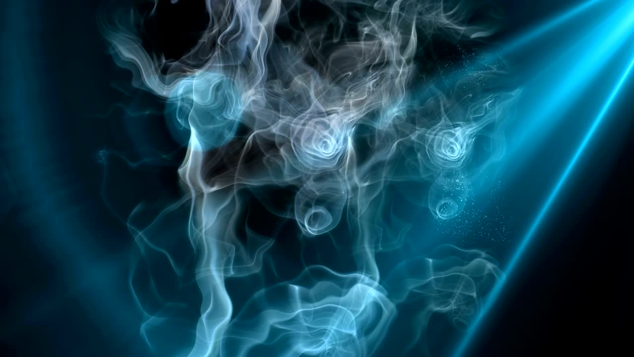 스모크 라이트 모션 4k