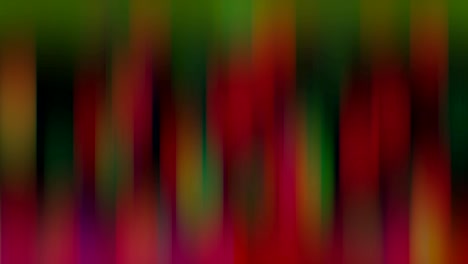 movimiento distorsionado y borroso de luces brillantes multicolores