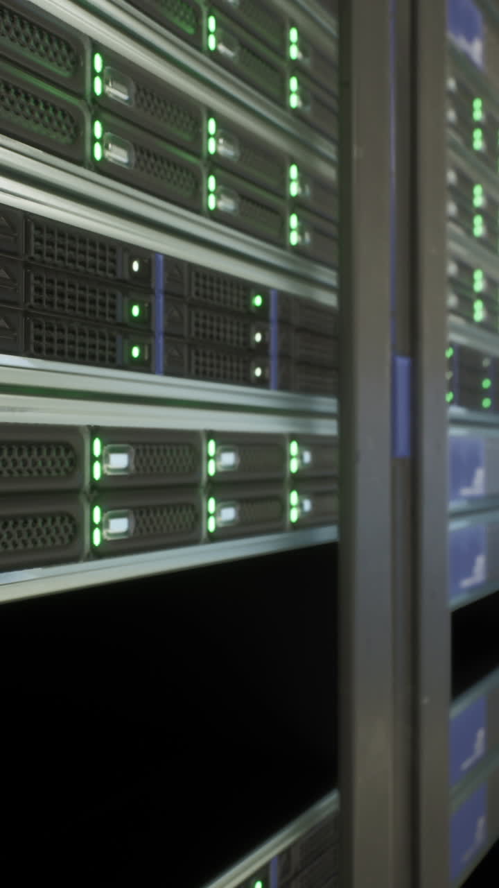 rack de servidor en un centro de datos