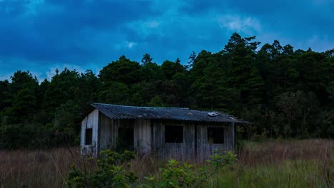 Abandoned-Mountain-Cabin-Timelapse