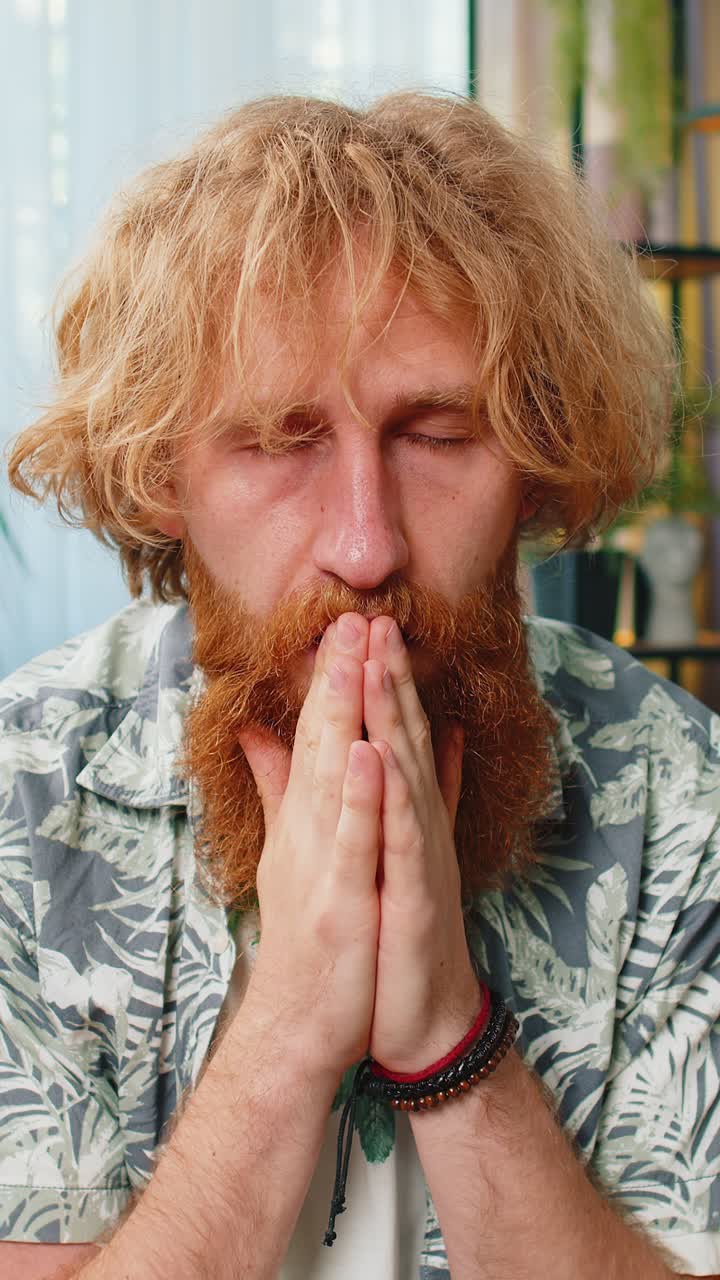 Man guy at home suffers from unfair situation problem break up depressed feeling bad burnout