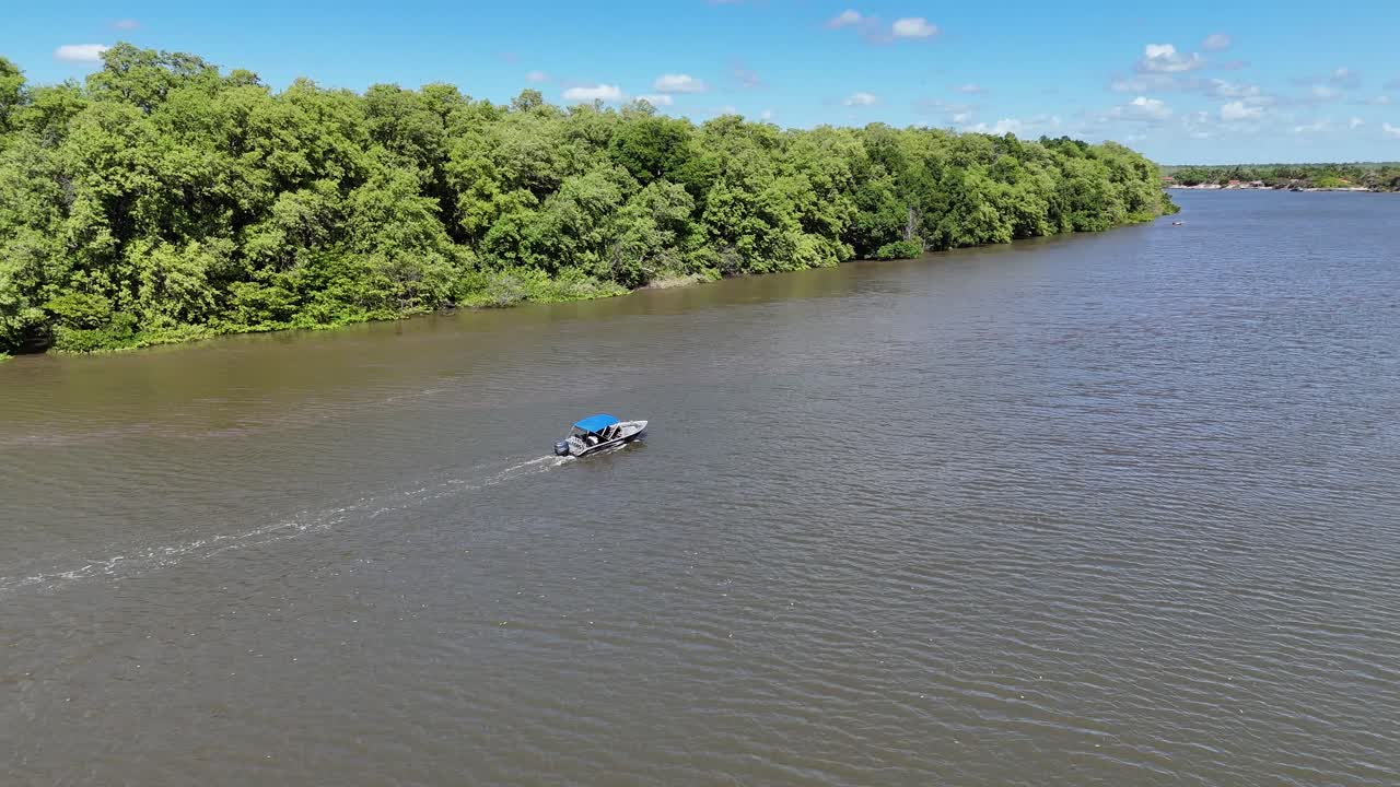 Parnaiba Delta At Parnaiba In Piaui Brazil. Winding River. Nature Scenery. Parnaiba Delta At Piaui. Brazilian Delta Of The Americas. Beach Landscape. Vacations Travel. Brazil Northeastern
