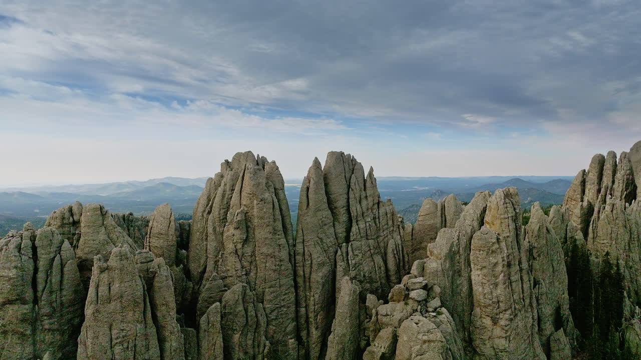 Breathtaking aerial view of dramatic geological wonders in the western United States.
