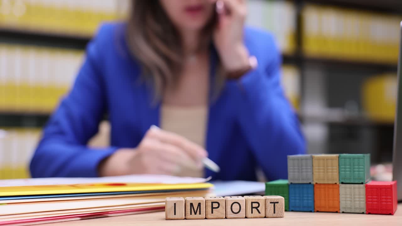 Import Business in Office