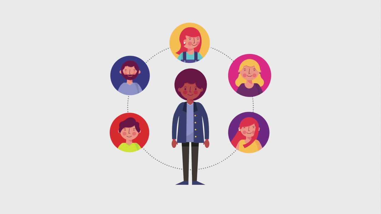 사람들, 캐릭터 커뮤니티