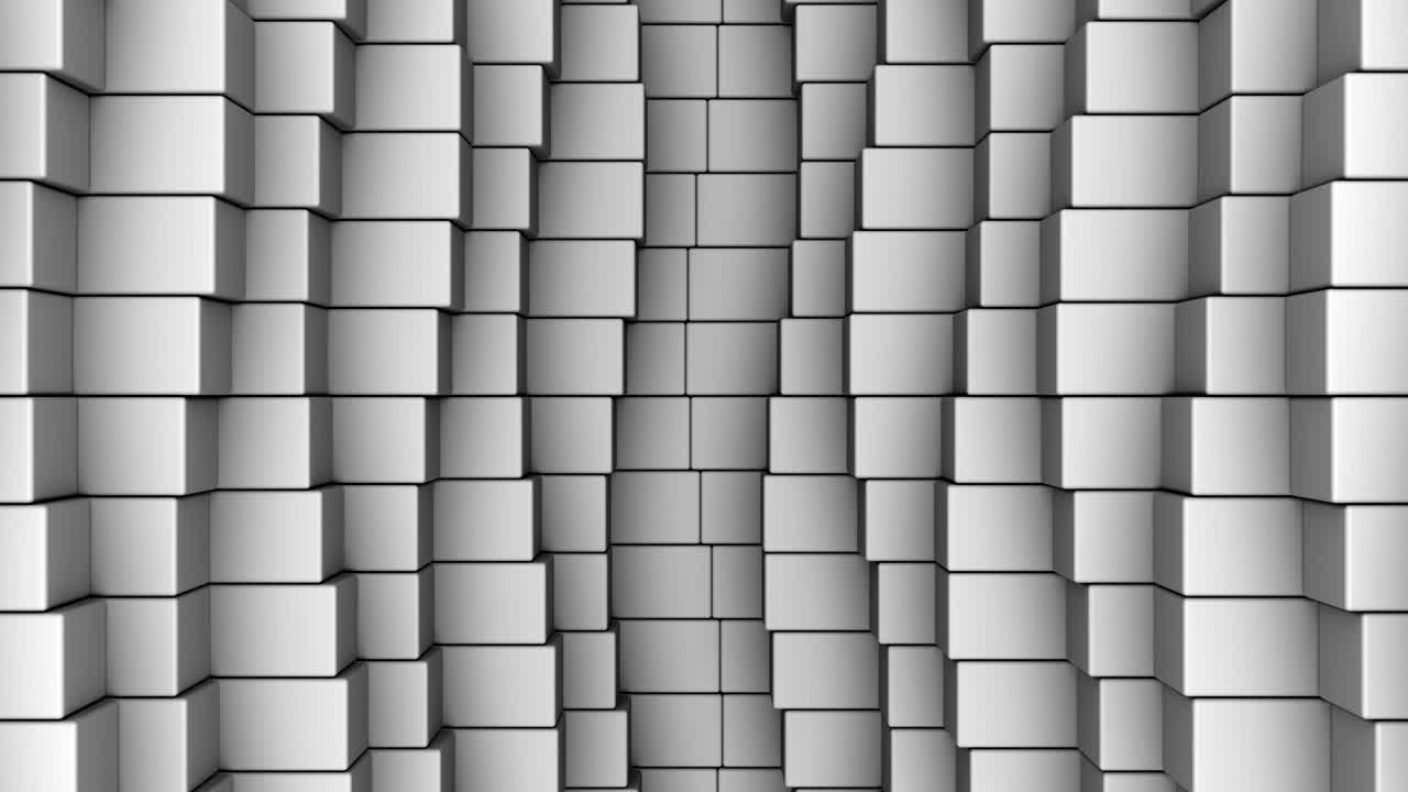 las cajas forman una onda