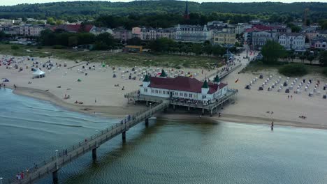 Drone-view-of-a-Baltic-seashore-in-Ahlbeck