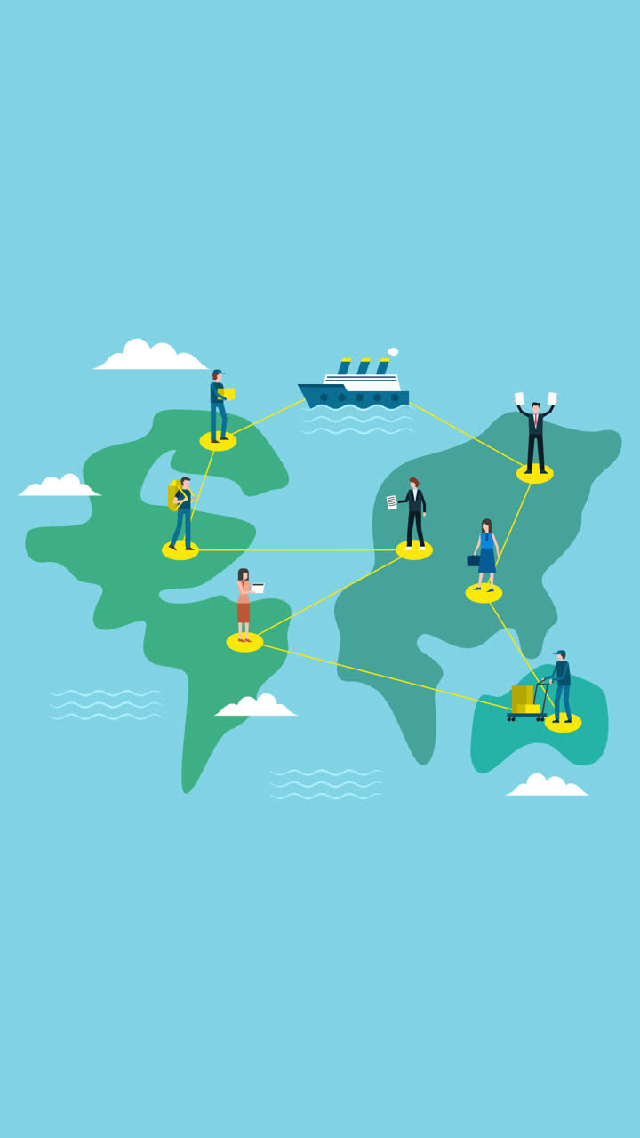 Global Logistics and Shipping Network