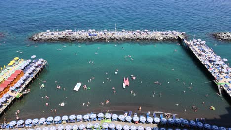 people enjoying a sunny day at the beach