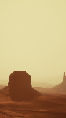 com o famoso panorama monument valley do arizona