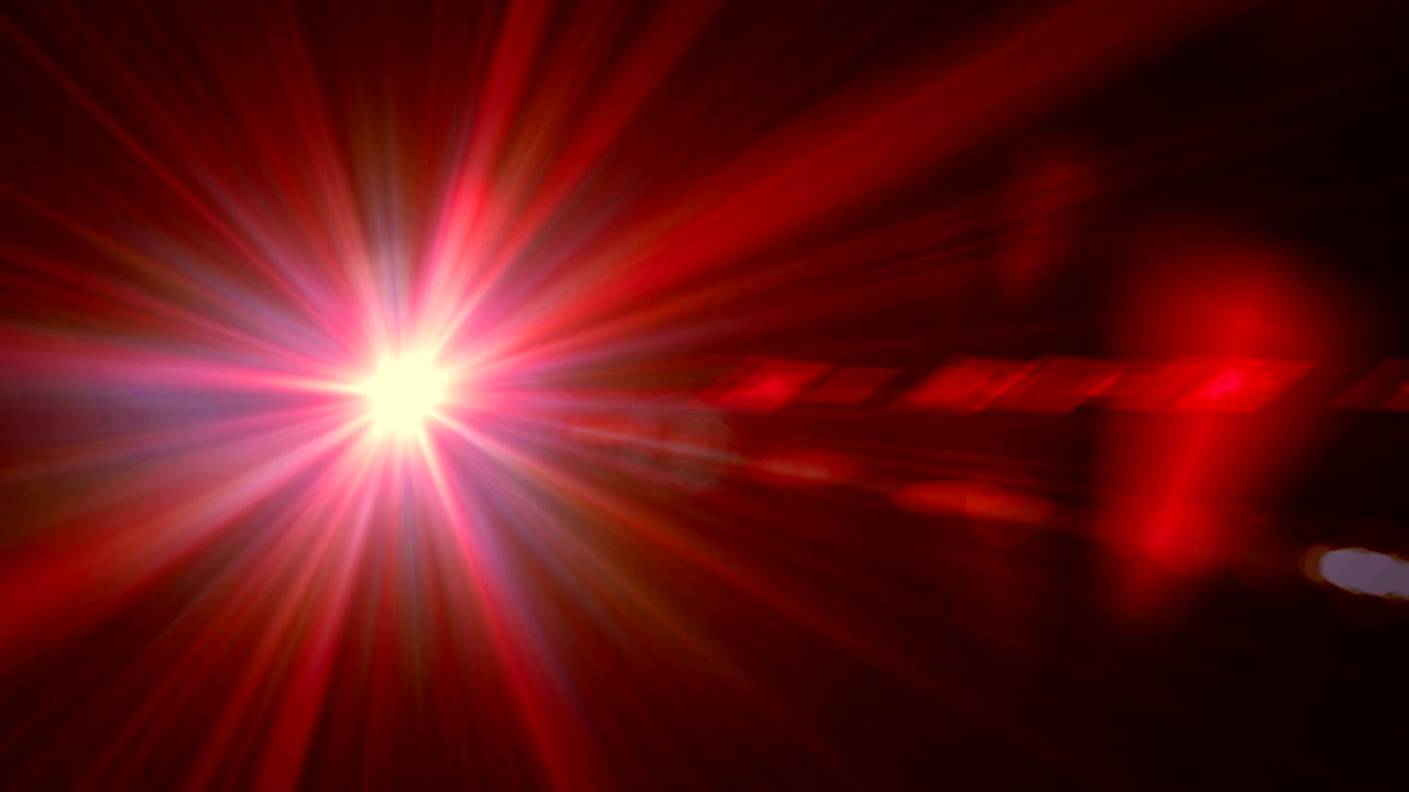 빛의 광선 끝없는 애니메이션