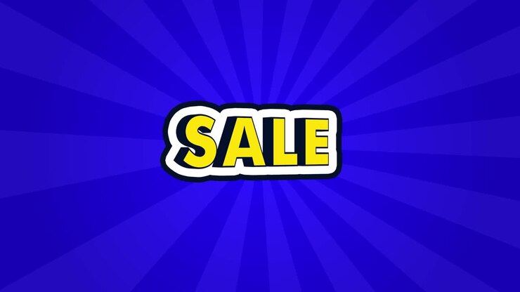 Banner Shopping Offerta di Vendita per Promozione Marketing, Social Media e Grafica in Movimento.