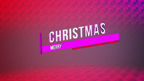 Modern-Merry-Christmas-text-on-red-squares-geometric-pattern