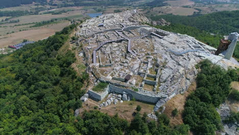 ruins of a bulgarian fortress