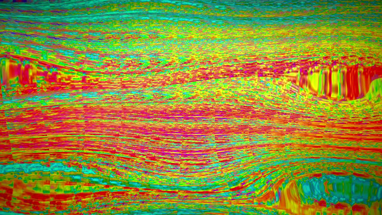 트렌디한 사이키델릭 박이는 향수적인 이리데센트 배경