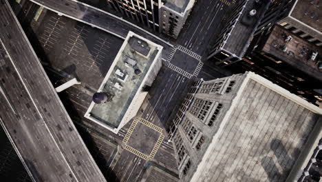 A bird&#039;s eye view of downtown
