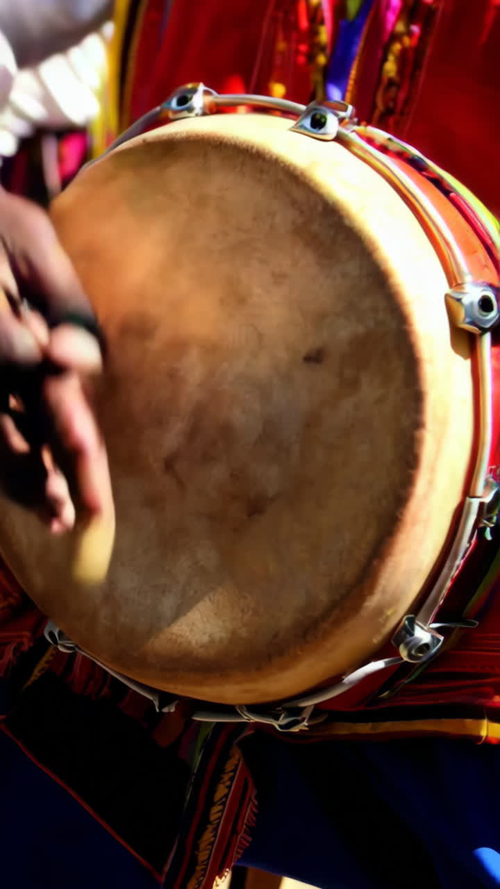 Traditional Music Performance with Drums