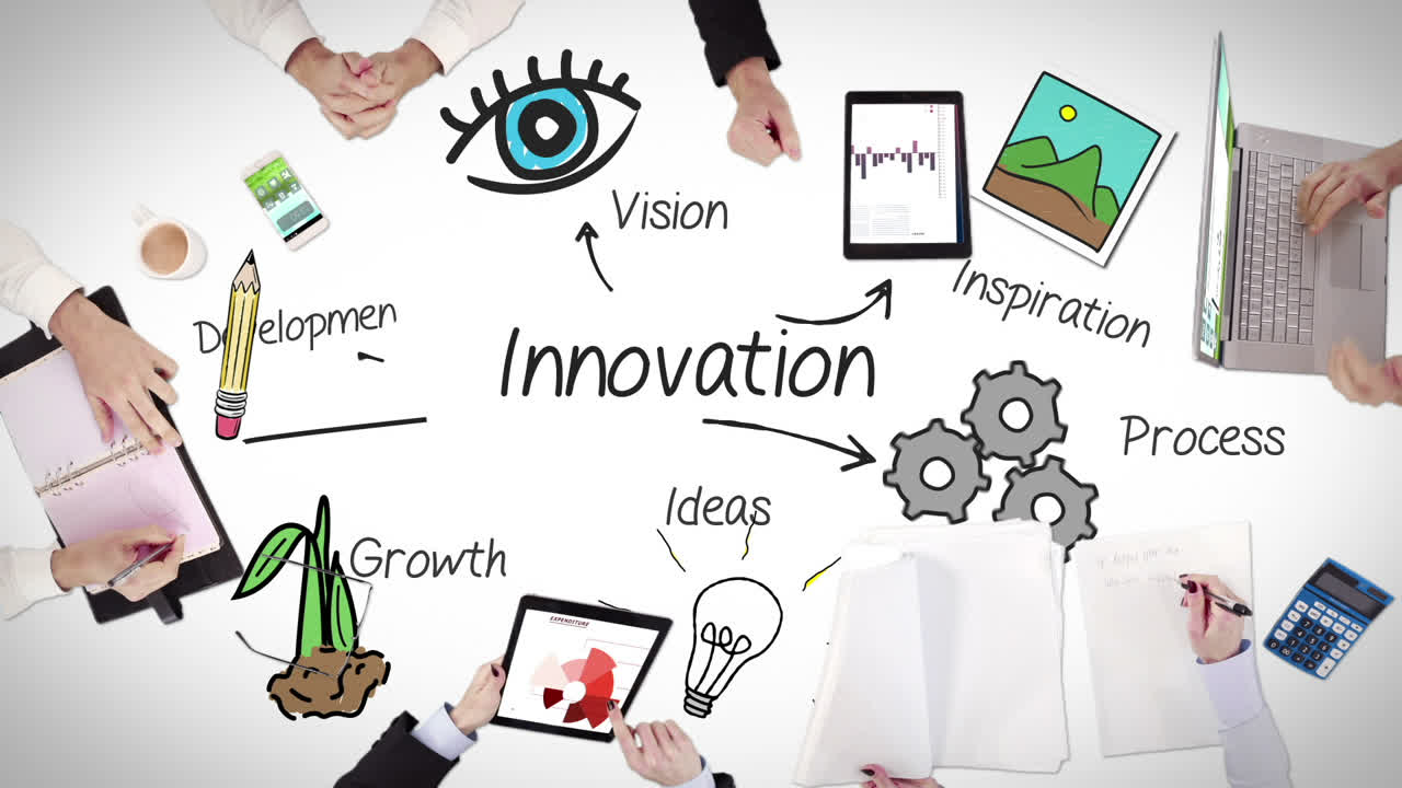 사업가 들 의 손 이 일 하고 있다