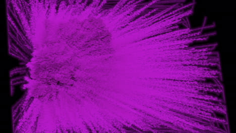 purple explosion abstract background
