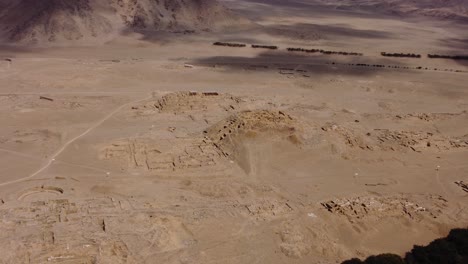 Aerial-footage-of-the-ancient-UNESCO-archaeological-site-of-Caral