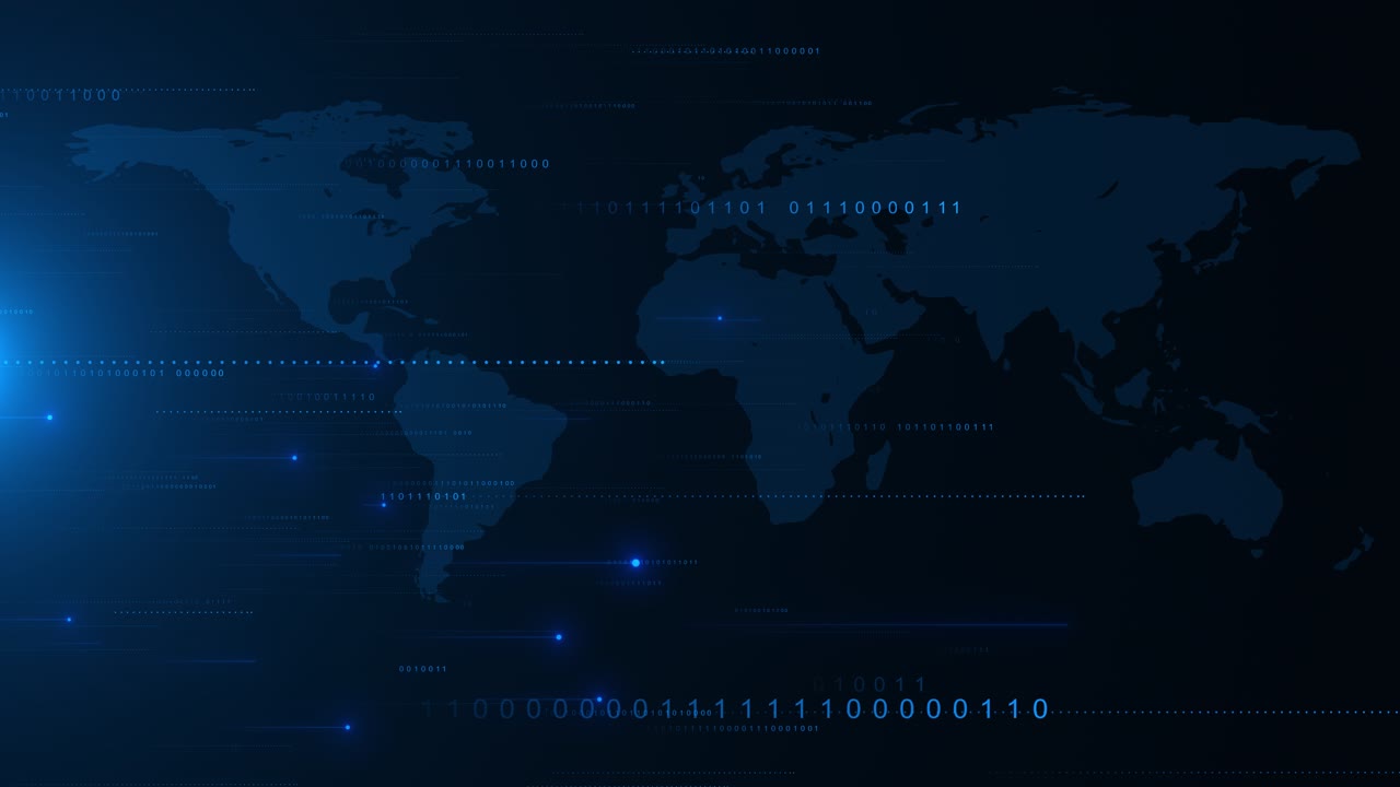 Digital technology network data connection cyber security concept ai networking transfer 5g web