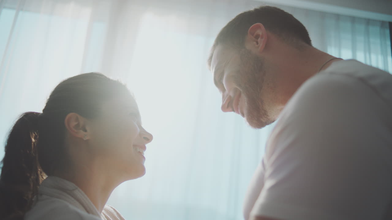 Loving Family Bonding with Newborn Baby