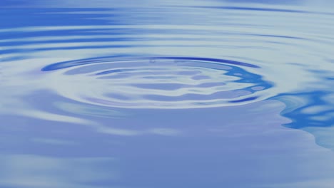 smooth water surface with ripples