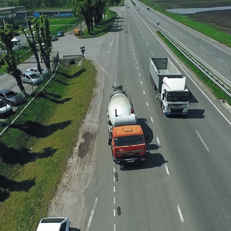 concrete mixer truck