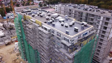 construction of a residential building