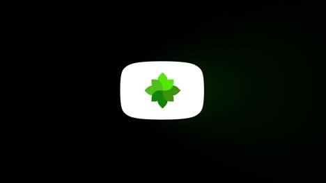 motion graphic pattern for logo with volume light