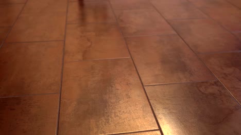 slate ceramic floor tiles - metallic and modern design