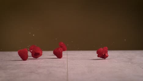 Raspberry-rolling-in-super-slow-motion
