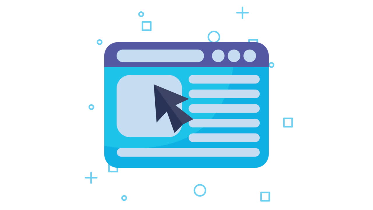 ilustración de la página web