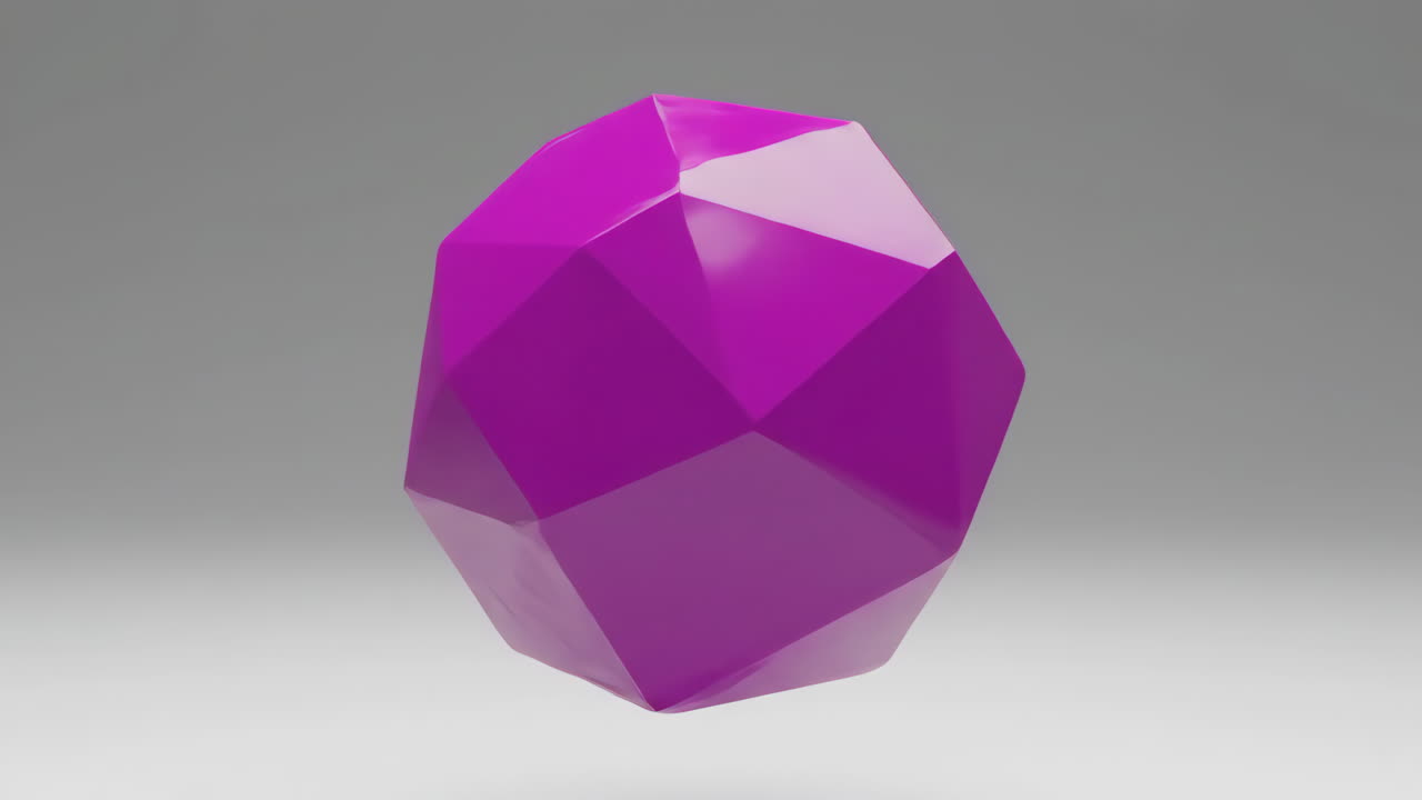 Purple Crystal Gemstone