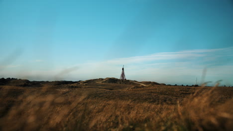 Histórico-Sonderhoe-Kaveren-Fanø-Desde-Una-Distancia-Dinamarca