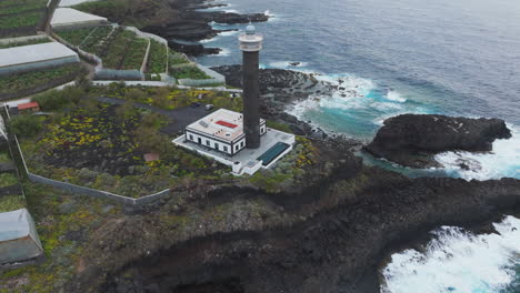 cinematic views of punta cumplida: lighthouse and natural beauty