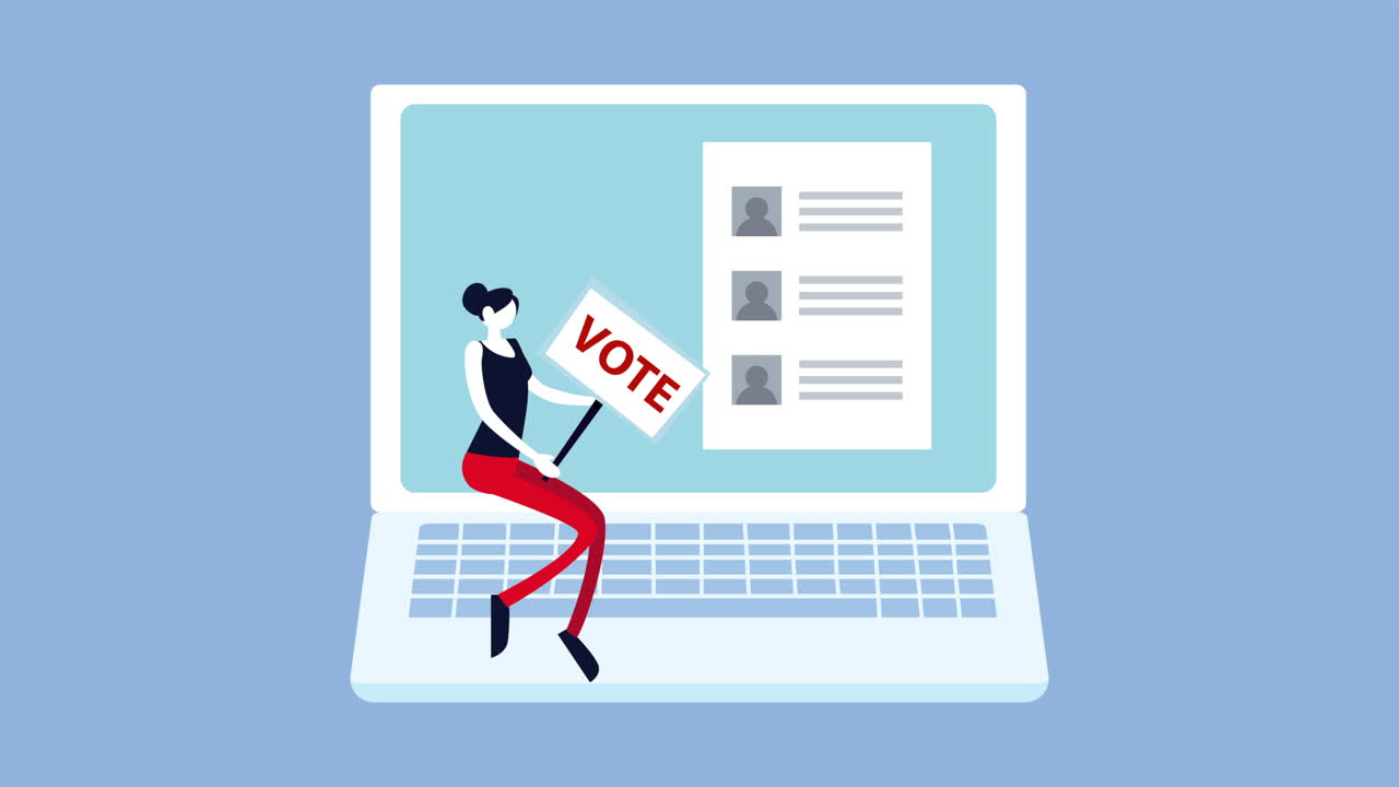 온라인 투표 개념