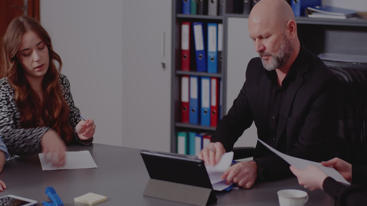 reunión de negocios en una oficina