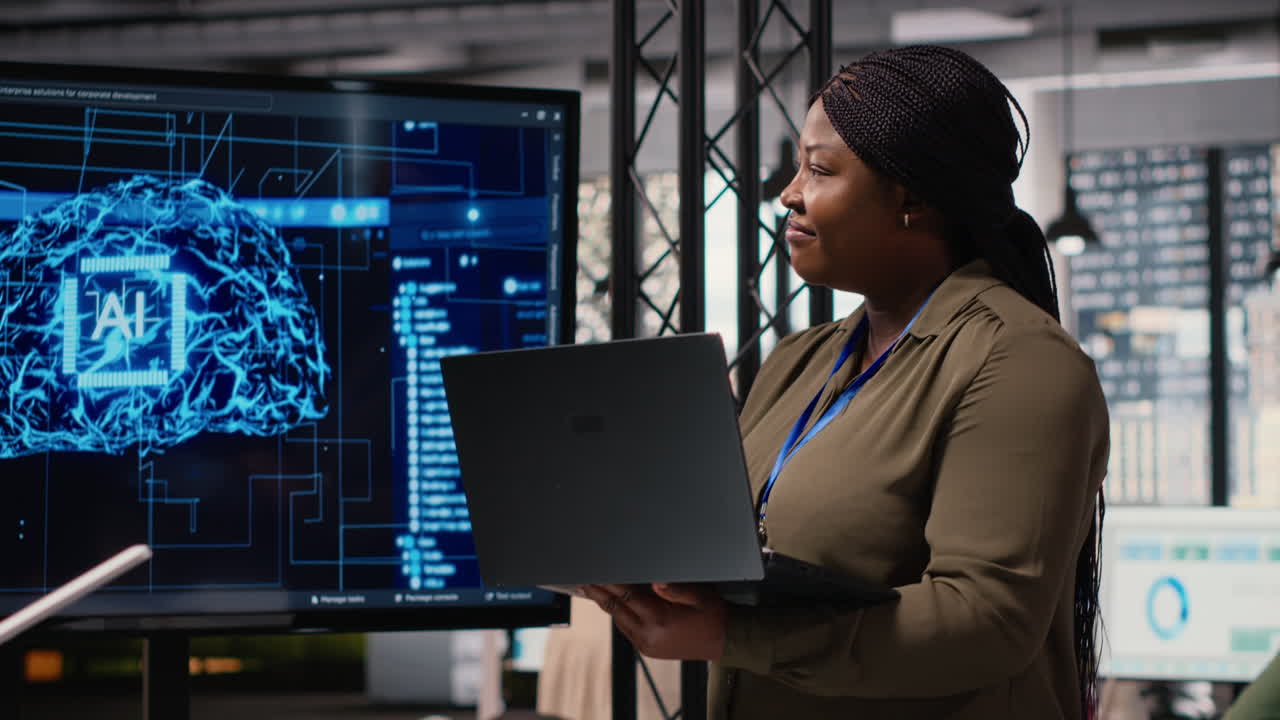 Vertical Video Empowered corporate manager leverages machine learning and big data algorithms