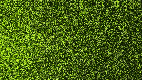 efecto de ruido abstracto en un fondo negro, bucle sin costuras. animación. parpadeando pequeñas partículas amarillas que crean un fallo con un efecto de stop motion.