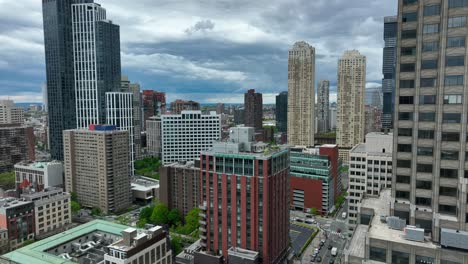 Jersey-City-NJ-skyscraper-highrise-buildings-outside-NYC