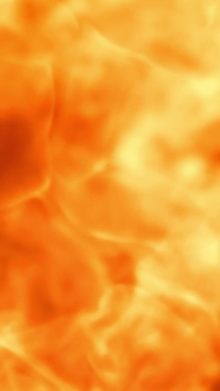 Transizione di sfondo astratta con fiamme rosse e arancioni