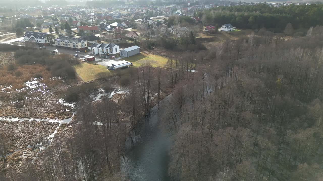 panorama de los suburbios